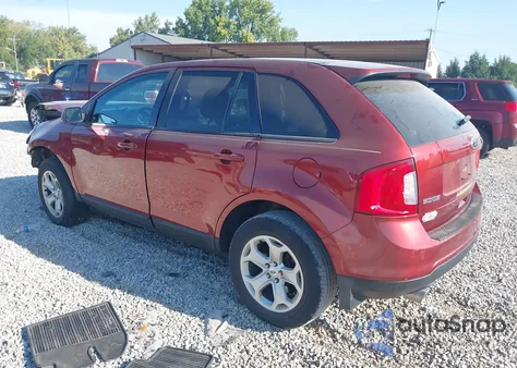 2014 Ford Edge Sel z USA, uszkodzony, nr VIN 2FMDK3JC5EBA89765